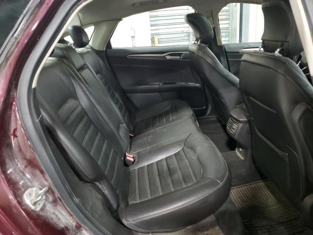 3FA6P0HR0DR103438 - 2013 FORD FUSION SE BURGUNDY photo 10