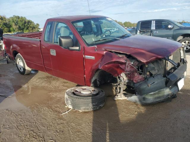 1FTRF12225NB74933 - 2005 FORD F150 MAROON photo 4