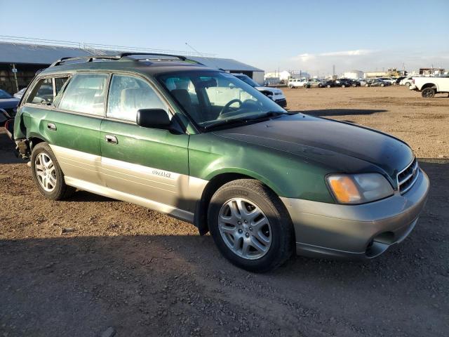 4S3BH6757Y7653319 - 2000 SUBARU LEGACY OUTBACK AWP 绿色 照片 4