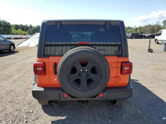1C4HJXDG0KW500496 - 2019 JEEP WRANGLER U SPORT Turuncu fotoğraf 6