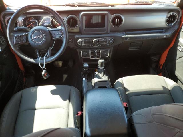 1C4HJXDG0KW500496 - 2019 JEEP WRANGLER U SPORT Turuncu fotoğraf 8