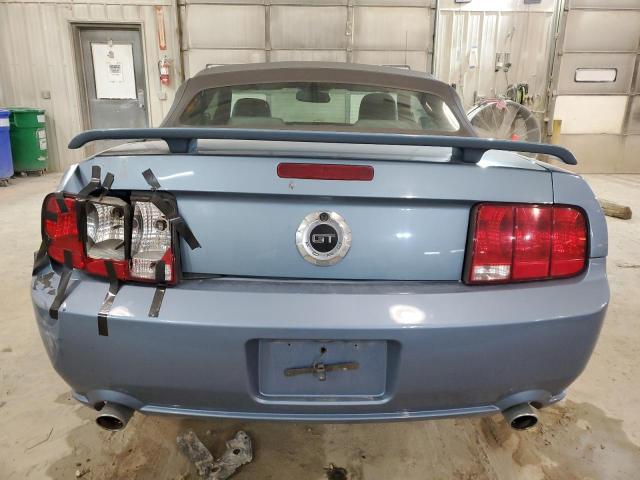 1ZVFT85H865235494 - 2006 FORD MUSTANG GT BLUE photo 6