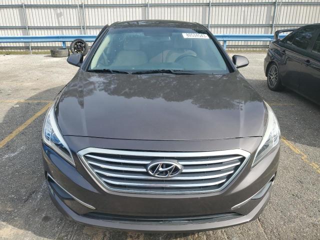 5NPE24AF0HH468786 - 2017 HYUNDAI SONATA SE CHARCOAL photo 5