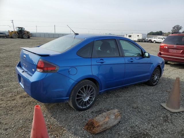 1FAHP3GN0BW181527 - 2011 FORD FOCUS SES BLUE photo 3