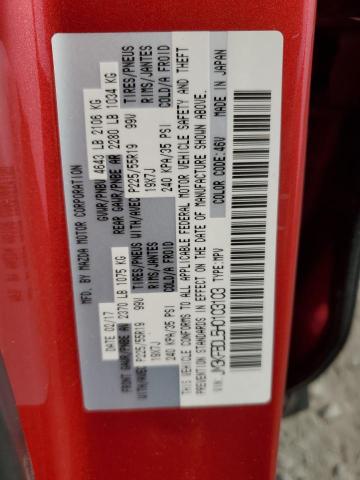 JM3KFBDL5H0103103 - 2017 MAZDA CX-5 GRAND TOURING RED photo 13