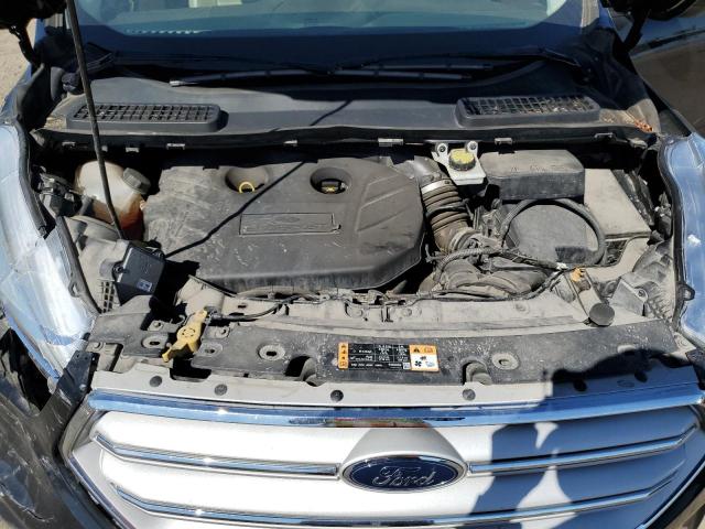 1FMCU9H91JUC96838 - 2018 FORD ESCAPE SEL BLACK photo 11
