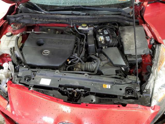 JM1BL1L5XC1697396 - 2012 MAZDA 3 S ნარინჯისფერი ფოტო 11