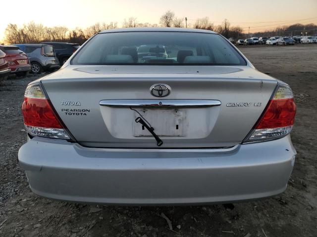 4T1BE32K75U047953 - 2005 TOYOTA CAMRY LE SILVER photo 6