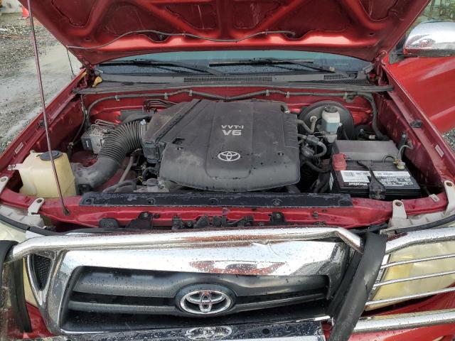 3TMJU62N38M053515 - 2008 TOYOTA TACOMA DOUBLE CAB PRERUNNER RED photo 11