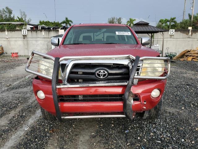 3TMJU62N38M053515 - 2008 TOYOTA TACOMA DOUBLE CAB PRERUNNER RED photo 5