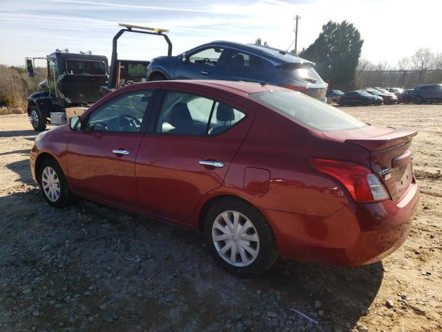 3N1CN7AP8DL874787 - 2013 NISSAN VERSA S RED photo 2