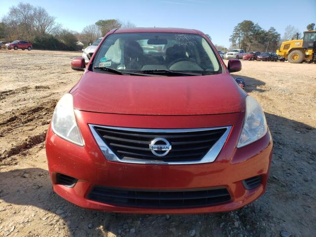 3N1CN7AP8DL874787 - 2013 NISSAN VERSA S RED photo 5