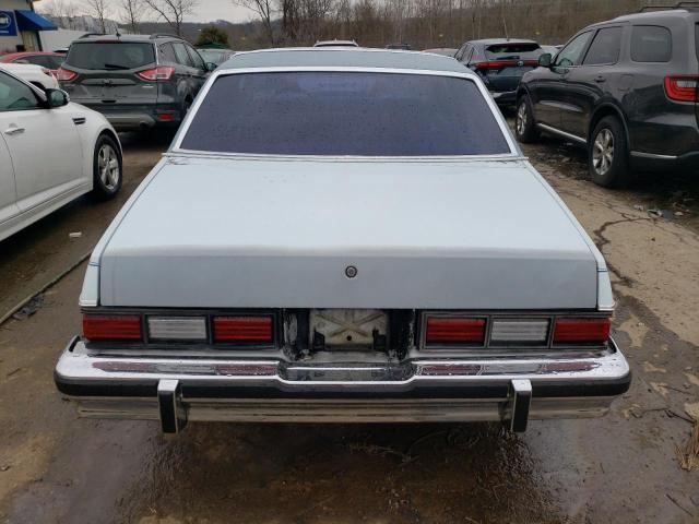 1W27H9R401797 - 1979 CHEVROLET MALIBU WHITE photo 6