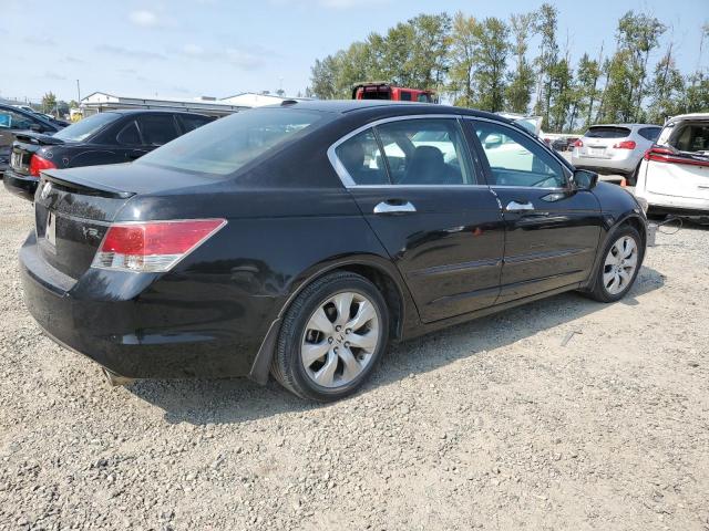 1HGCP36858A032084 - 2008 HONDA ACCORD EXL BLACK photo 3