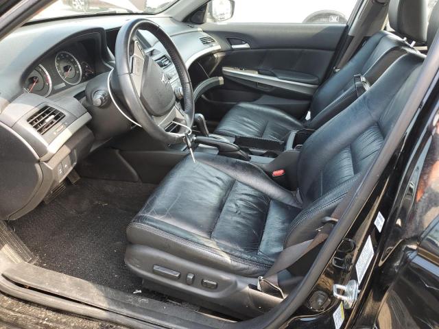 1HGCP36858A032084 - 2008 HONDA ACCORD EXL BLACK photo 7