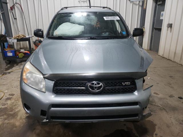 JTMBK33V786039348 - 2008 TOYOTA RAV4 SILVER photo 5