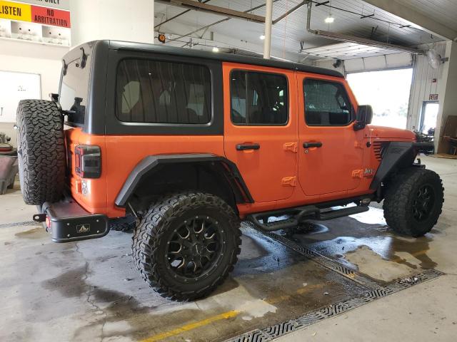 1C4HJXDG8JW253212 - 2018 JEEP WRANGLER U SPORT Naranja foto 3