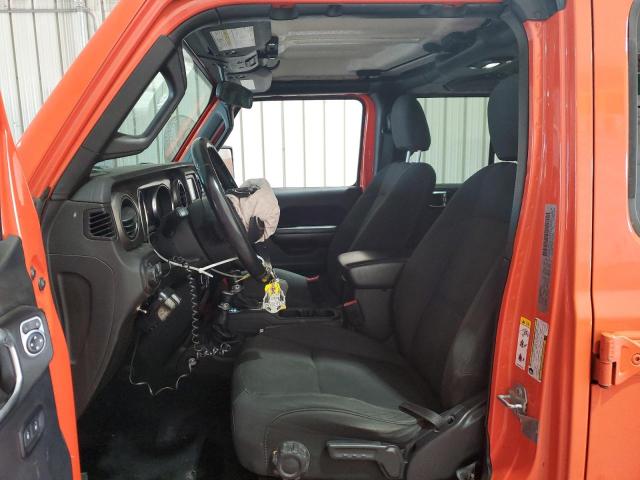 1C4HJXDG8JW253212 - 2018 JEEP WRANGLER U SPORT Naranja foto 7