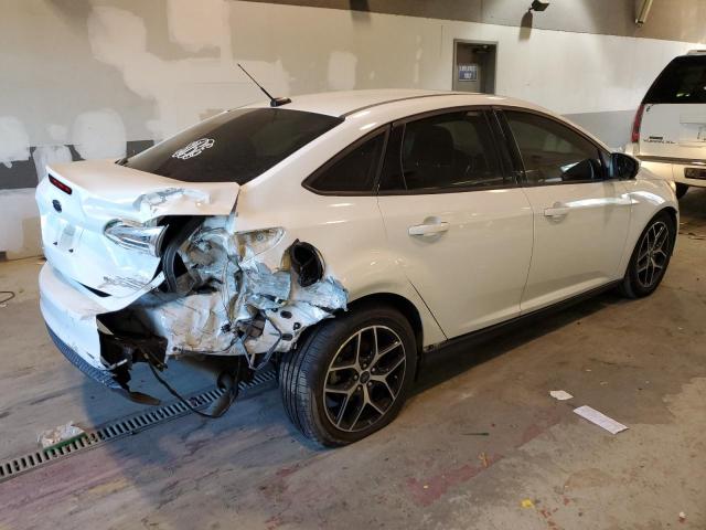 1FADP3H21HL248407 - 2017 FORD FOCUS SEL WHITE photo 3