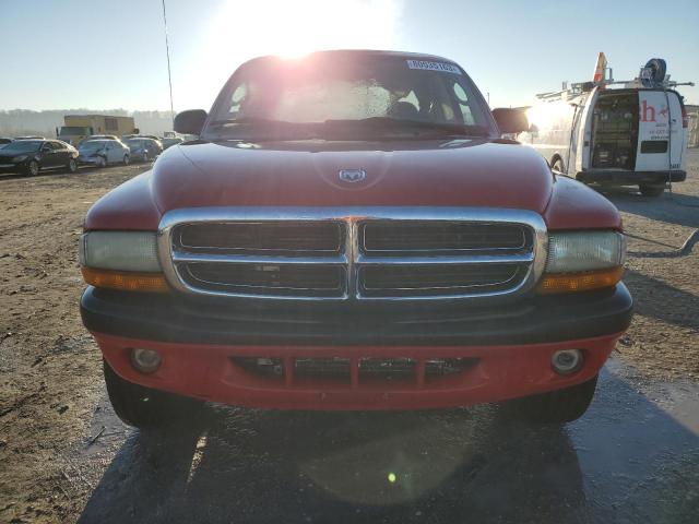 1D7HG38NX4S618524 - 2004 DODGE DAKOTA QUAD SPORT RED photo 5