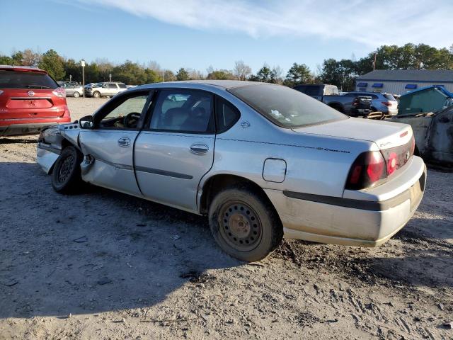 2G1WF52E349241750 - 2004 CHEVROLET IMPALA SILVER photo 2