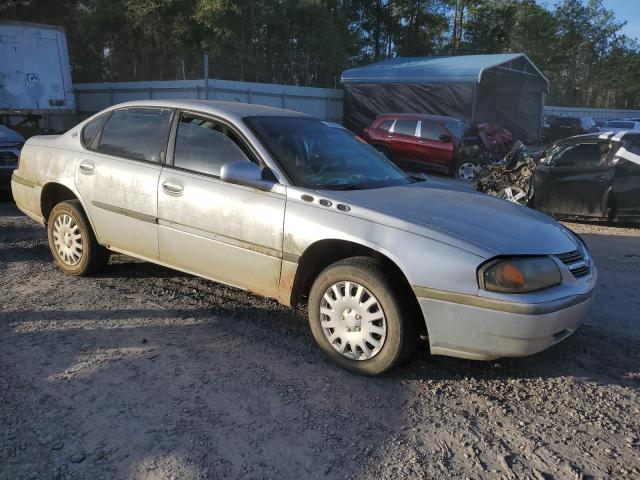 2G1WF52E349241750 - 2004 CHEVROLET IMPALA SILVER photo 4