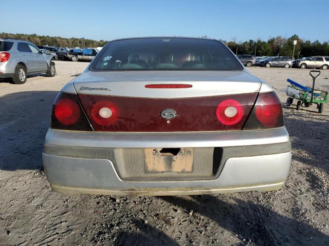 2G1WF52E349241750 - 2004 CHEVROLET IMPALA SILVER photo 6