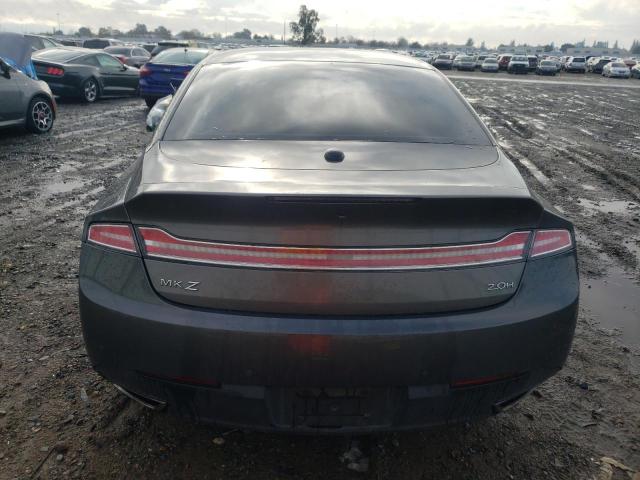 3LN6L2LU4ER824727 - 2014 LINCOLN MKZ HYBRID GRAY photo 6