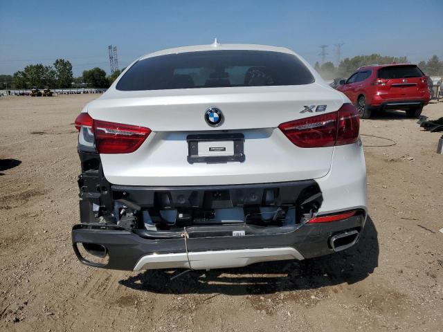 5UXKU2C58J0X48270 - 2018 BMW X6 XDRIVE35I WHITE photo 6