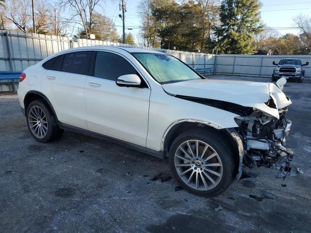 WDC0J4KB4KF558348 - 2019 MERCEDES-BENZ GLC COUPE 300 4MATIC WHITE photo 4