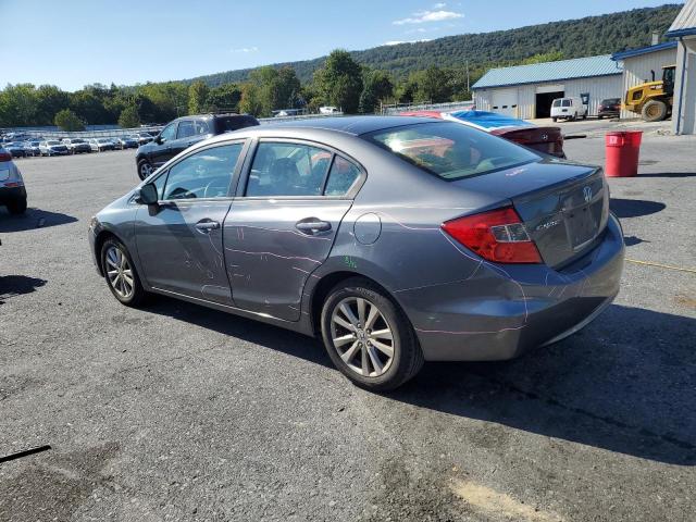 2HGFB2F80CH316321 - 2012 HONDA CIVIC EX 灰色 照片 2
