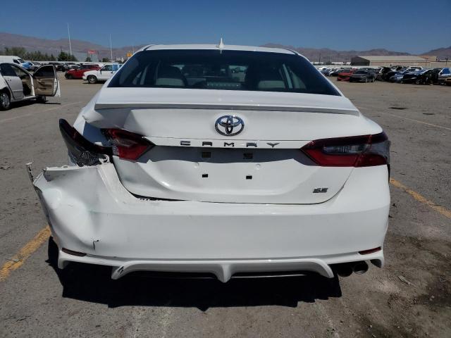 4T1G11AK2PU736079 - 2023 TOYOTA CAMRY SE NIGHT SHADE WHITE photo 6