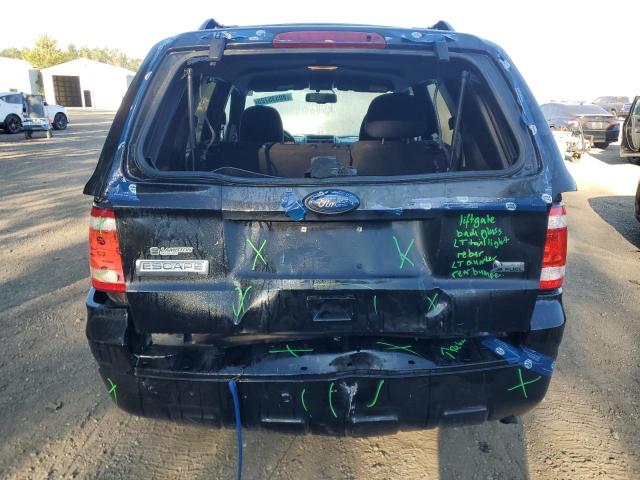 1FMCU9DGXAKC02780 - 2010 FORD ESCAPE XLT 黑色 照片 6