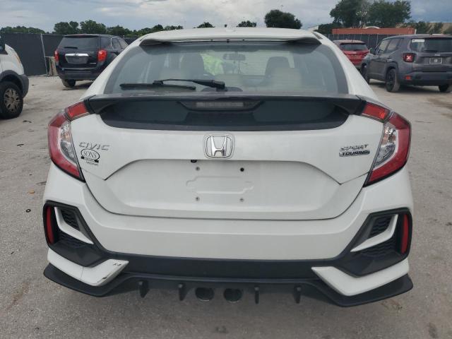 SHHFK7H92LU201158 - 2020 HONDA CIVIC SPORT TOURING WHITE photo 6