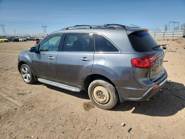 2HNYD2H47BH509361 - 2011 ACURA MDX TECHNOLOGY GRAY photo 2
