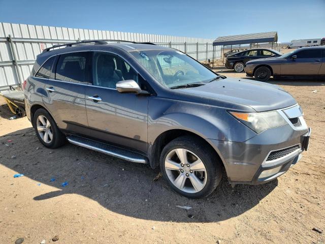 2HNYD2H47BH509361 - 2011 ACURA MDX TECHNOLOGY GRAY photo 4