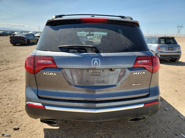 2HNYD2H47BH509361 - 2011 ACURA MDX TECHNOLOGY GRAY photo 6