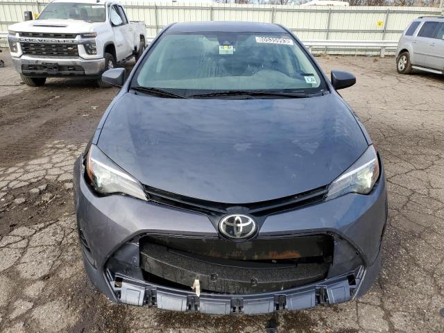 2T1BURHE5KC225444 - 2019 TOYOTA COROLLA L GRAY photo 5