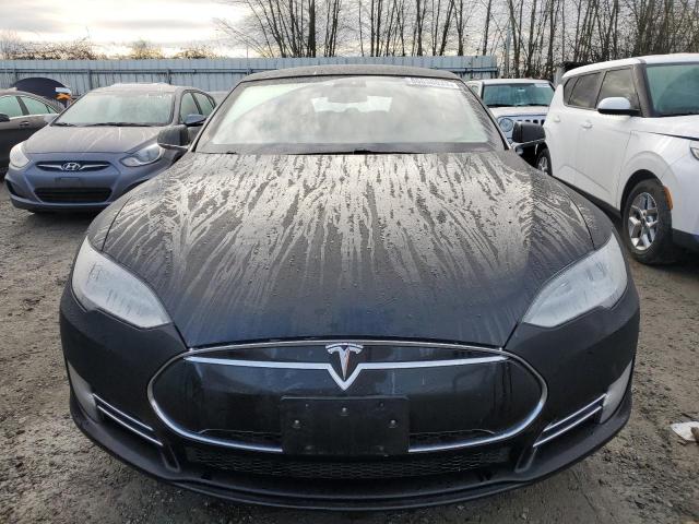 5YJSA1CG7DFP03266 - 2013 TESLA MODEL S BLACK photo 5