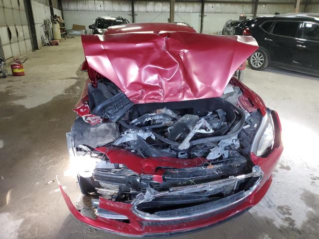 5YJSA1H18EFP57052 - 2014 TESLA MODEL S RED photo 5