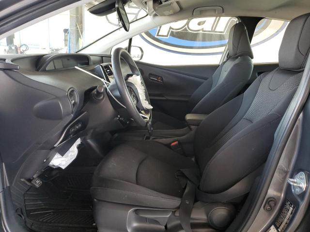 JTDKARFUXK3084804 - 2019 TOYOTA PRIUS GRAY photo 7