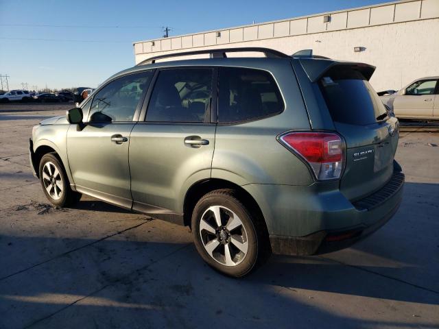 JF2SJAEC8HH487736 - 2017 SUBARU FORESTER 2.5I PREMIUM GREEN photo 2