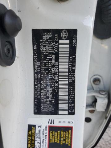 4T1BK1EB0GU200250 - 2016 TOYOTA AVALON XLE 白色 照片 12