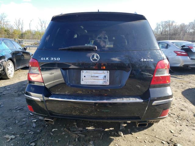 WDCGG8HB7AF277557 - 2010 MERCEDES-BENZ GLK 350 4MATIC BLACK photo 6