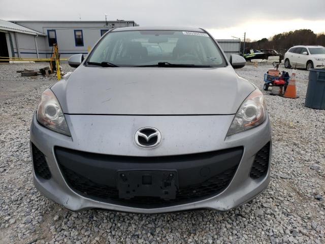 JM1BL1UF2C1527881 - 2012 MAZDA 3 I SILVER photo 5