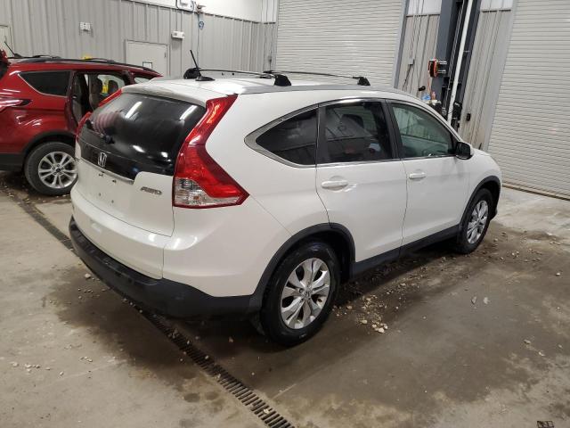 5J6RM4H74EL046841 - 2014 HONDA CR-V EXL WHITE photo 3
