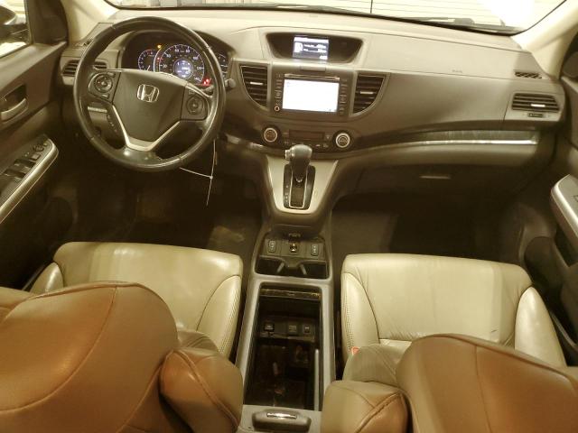 5J6RM4H74EL046841 - 2014 HONDA CR-V EXL WHITE photo 8