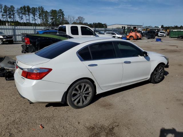 1HGCR2F51EA015434 - 2014 HONDA ACCORD SPORT WHITE photo 3