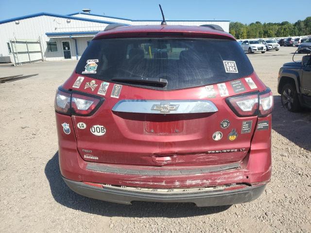 1GNKVJKD0DJ211867 - 2013 CHEVROLET TRAVERSE LT წითელი ფოტო 6