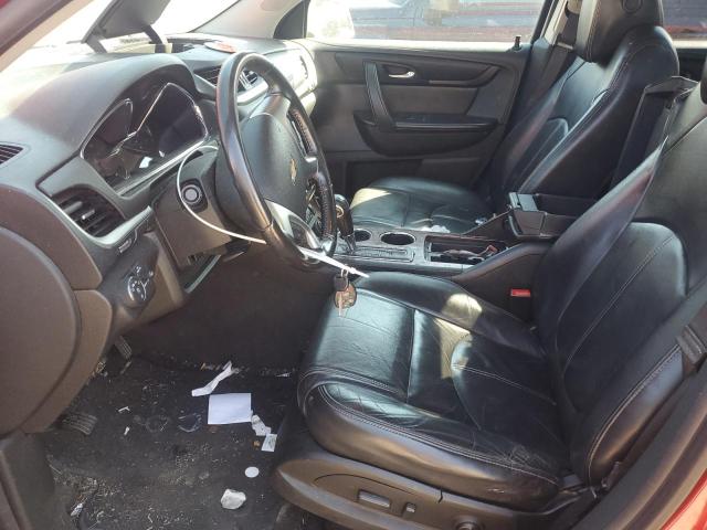 1GNKVJKD0DJ211867 - 2013 CHEVROLET TRAVERSE LT წითელი ფოტო 7